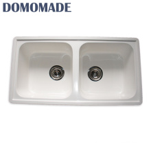 Customized high temperature resistant Acrylic solid surface bathroom sink wash basin culture marble sink